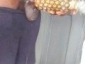 Mb michel12 is back again with his nasty stuff 💋i FUCKED my  pineapple & cum in it, I rock 🖤