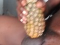 Mb michel12 is back again with his nasty stuff 💋i FUCKED my  pineapple & cum in it, I rock 🖤
