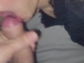 My friend give me a blowjob and I have huge cum into her mouth