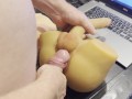 Double vaginas, playing with toys
