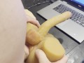 Double vaginas, playing with toys