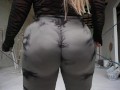 Big Fucking Ass STEPMOM Bouncing Booty In Yoga Pants