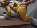 Renamon -  Hard ass fuck with cremapie