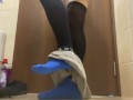 Boy Masturbate Wearing Thigh Socks