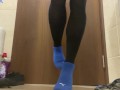 Boy Masturbate Wearing Thigh Socks