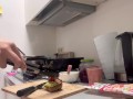 Sexy Cooking Transparent Lingerie