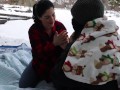 Warming a Lost Hiker: Fucking a Stranger in the Snow - Vanessa Cliff