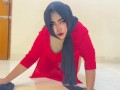 Beautiful Arab Curvy Hot Maid Cleaning My Hotel Room, I saw Her Sexy Attractive & Start Masturbation