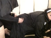 Nun Anna Disgraced with a Strapon Doggystyle