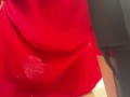 Huge Ass Cute Face Office Maid With White Panty & Red uniform Cleaning Boss's Room For Get Fucking!
