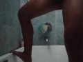 Solo masturbation got caught but I still continued and cummed a lot