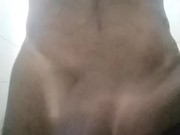 Watch me moan and jerk off at my desk before I cum