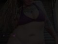 Rem Sequence in Purple Thong and Bikini Top Shaking Her Big Ass