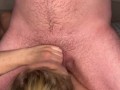 Sexy MILF Plays with Big Uncut Cock Until it Explodes All Over Her Face! Onlyfans Snookybaby28