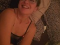 Orgasm torture: ankles tied with rope to wrists, Dirty_Ruth cums for over a minute!
