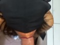 Blindfolded stepmom sucks and fucks her stepson's cock thinking he is her husband Real homemade sex