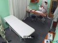 Fake Hospital - Sexy new NURSE rides the doctors big dick on his office chair