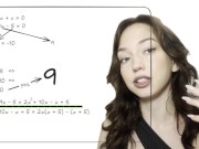 A lecture on mathematics from a cute girl