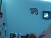 Watch Your Hot College Boyfriend Stroke His Nice Cock Just For You