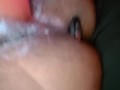 Bunny Plays with her creamy cock hungry Pus~