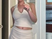 Secret Sissy CAUGHT by Coco Mars!