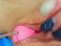 I WANT YOU TO WATCH MY PUSSY DRIP AND CUM! EXTREME CLOSE UP PUSSY!