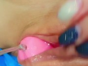 I WANT YOU TO WATCH MY PUSSY DRIP AND CUM! EXTREME CLOSE UP PUSSY!