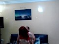 I make video with my horny wife at my stepdaughter's house.