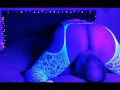 Glow in the dark sex with OF model.