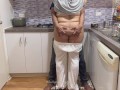 Big Booty Desi Woman Pleasured by Friend's Husband in Kitchen - Loud Kissing and Moaning