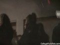Hot slut pussy fucked hard in frat party