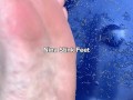 Pedicure in my Stinky Feet! Lick my Feet.