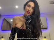 Domination and humiliation from hot milf