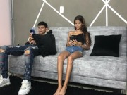 aliany fucks a stranger in the dentistry waiting room - TUflacasex