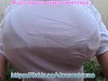 Huge Bimbo Fake Tits getting wet in Rain | Vienna Xtreme