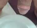 Peeing hot penis
