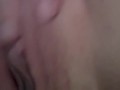 Sudden need to watch myself cum. Close up of my glistening clit, finger myself to climax