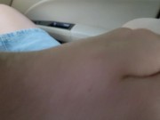 I Let Stranger touch My Big Tits in the Car