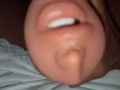I just inserted my dick into toy vagina and I got an unbearable loud orgasm