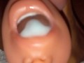 I just inserted my dick into toy vagina and I got an unbearable loud orgasm