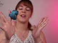 Sex Toy Review - Kisscool Clitoral Tapping Silicone Vibrator with Finger Loop for Accessibility