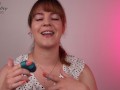 Sex Toy Review - Kisscool Clitoral Tapping Silicone Vibrator with Finger Loop for Accessibility