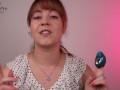 Sex Toy Review - Kisscool Clitoral Tapping Silicone Vibrator with Finger Loop for Accessibility
