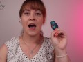 Sex Toy Review - Kisscool Clitoral Tapping Silicone Vibrator with Finger Loop for Accessibility