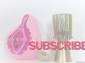 Sex Toy Review - Kisscool Clitoral Tapping Silicone Vibrator with Finger Loop for Accessibility