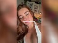 TIKTOK ACCIDENT * 18YO LEAKS CREAMY PUSSY DURING LIVESTREAM