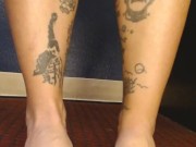 Novice New Tattoo Practice Canvas Shins