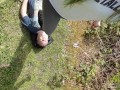 POV Outdoor Trample In Boots