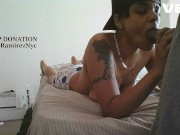 BLOW JOB BBC BIG DICK COSPLAY HAT EBONY BLACK HAT