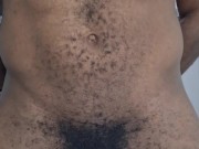 Horny Guy Humping his own hand and Moaning to an Intense Shaking Orgasm